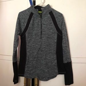 Active half zip sweater